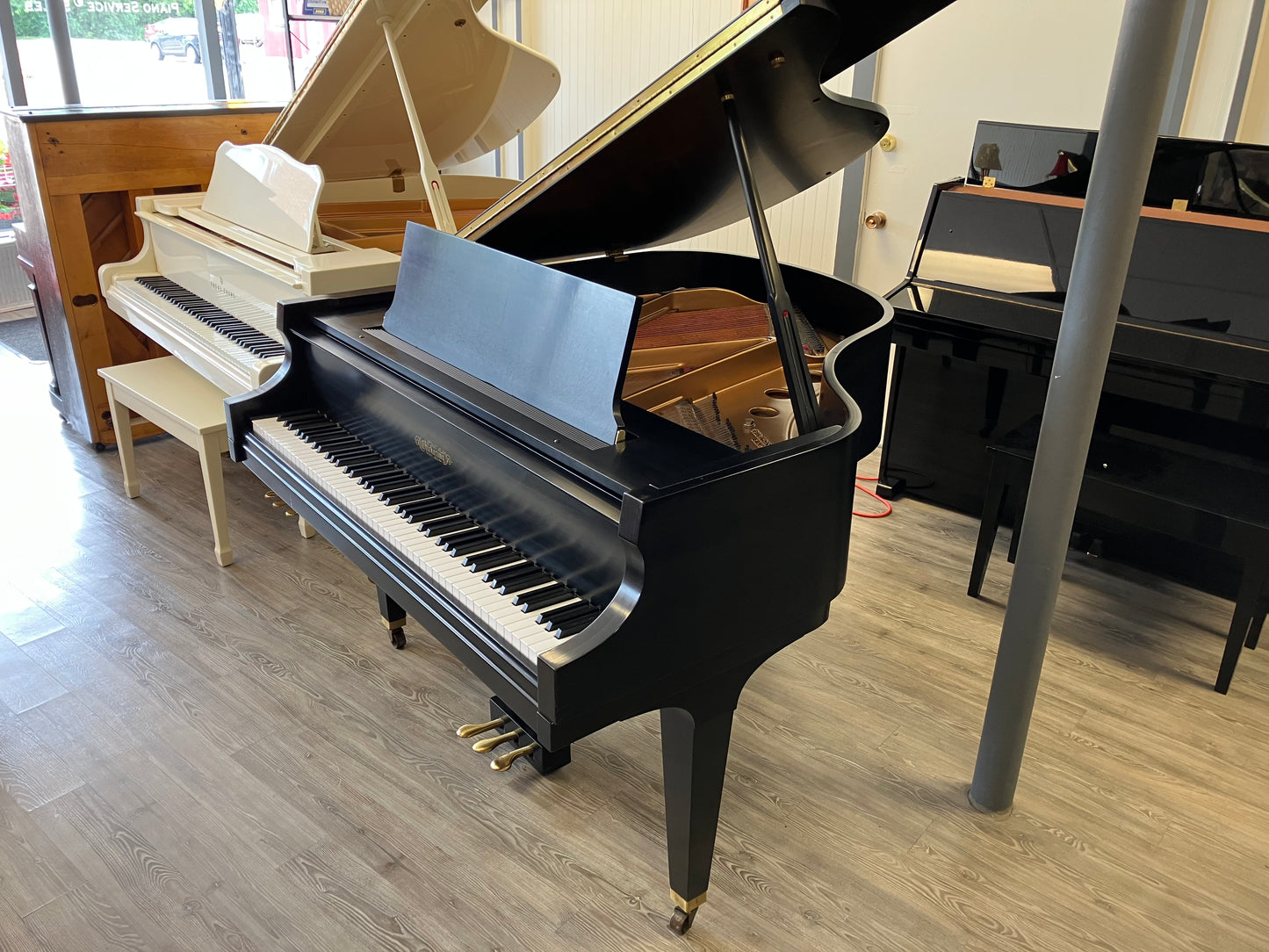 Chickering (Baldwin) 4'11" Baby Grand (Satin Ebony Finish)