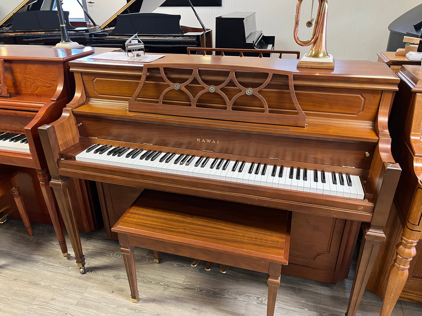 Kawai Model 801-I Console Piano (Satin Walnut Finish)