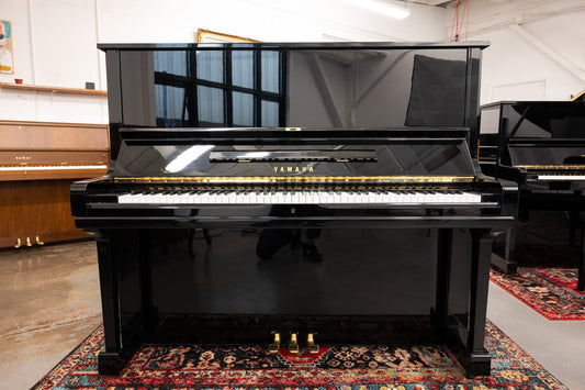 Yamaha Model U3 52” Professional Upright Piano (Polished Ebony)