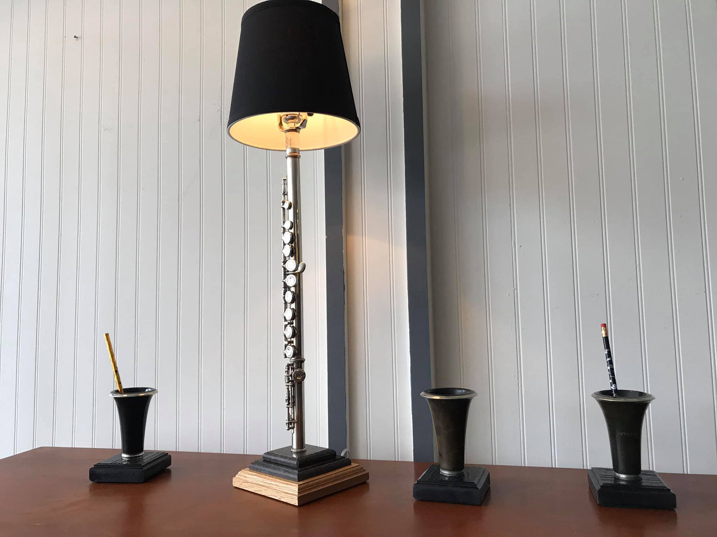 Flute Lamp with shade