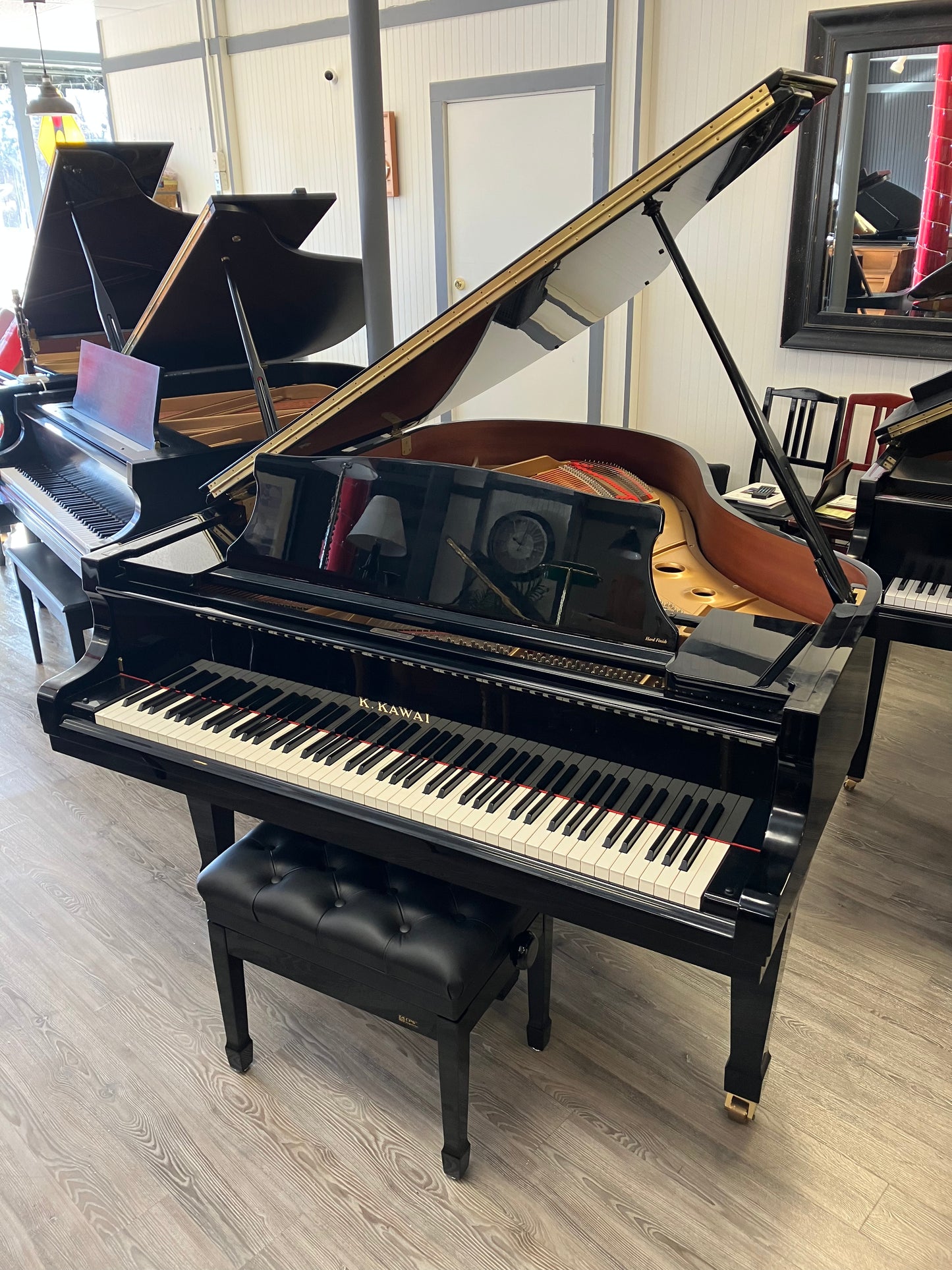 Kawai RX-2 Conservatory 5'10" Grand Piano (Polished Ebony Finish)