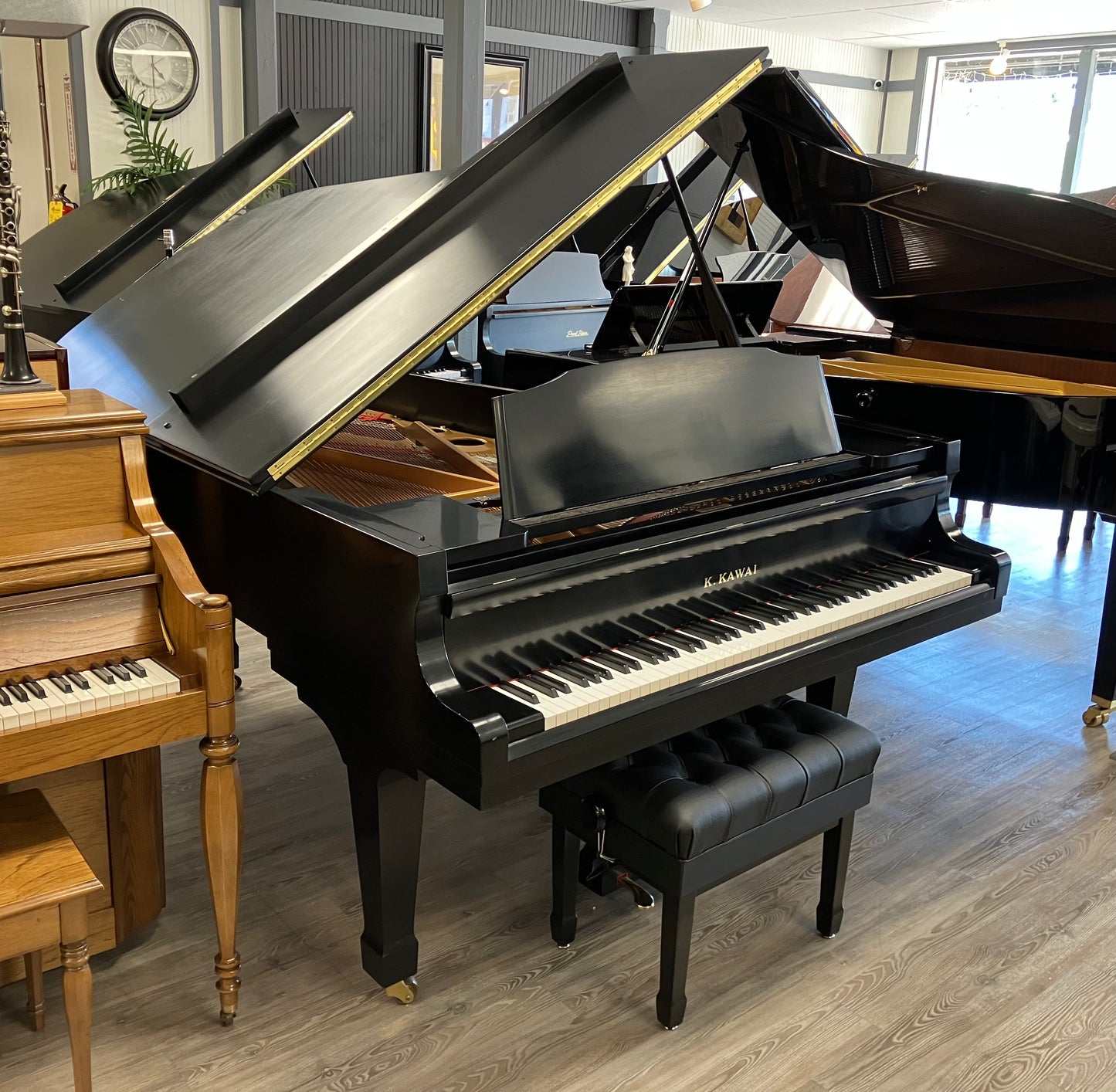 Kawai GS-50 (6'9") Semi-Concert Grand Piano (Satin Ebony Finish)