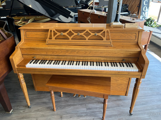 Kawai Model 502M (43") Console Piano (Satin Oak Finish)