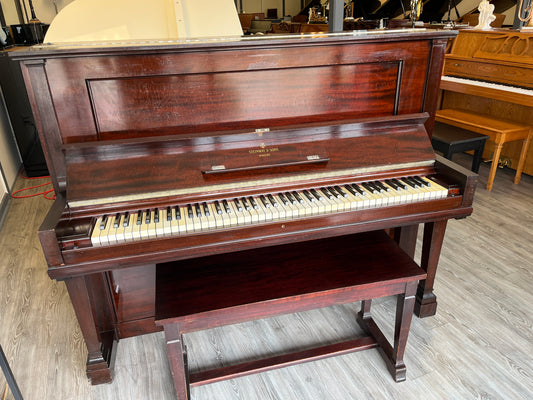 Steinway 49" Professional Upright (Mahogany Finish)