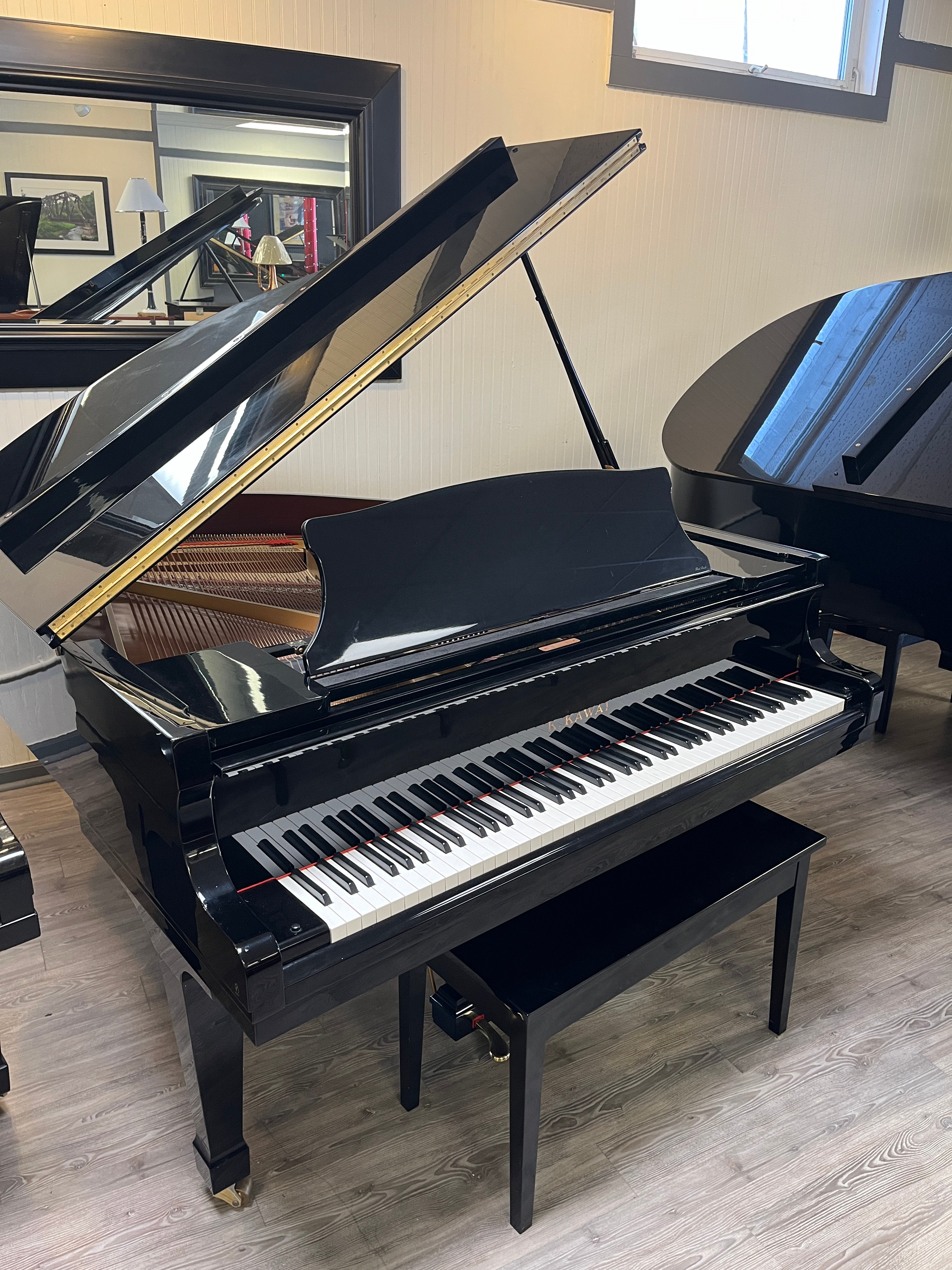 Kawai RX-1 Conservatory 5'5" Baby Grand Piano (Polished Ebony Finish ...