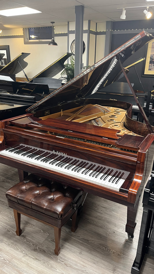 Kawai KG-7D 7'6" Semi-Concert Conservatory Grand Piano (Polished Brazilian Rosewood)