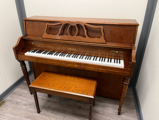 Yamaha Model M500 (Milano) 44” Professional Console Piano (Satin Dark Oak)