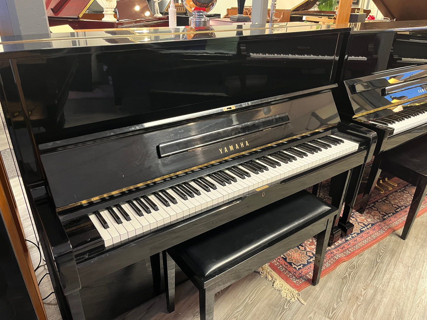 Yamaha Model U1 48” Professional Studio Piano (Polished Ebony)