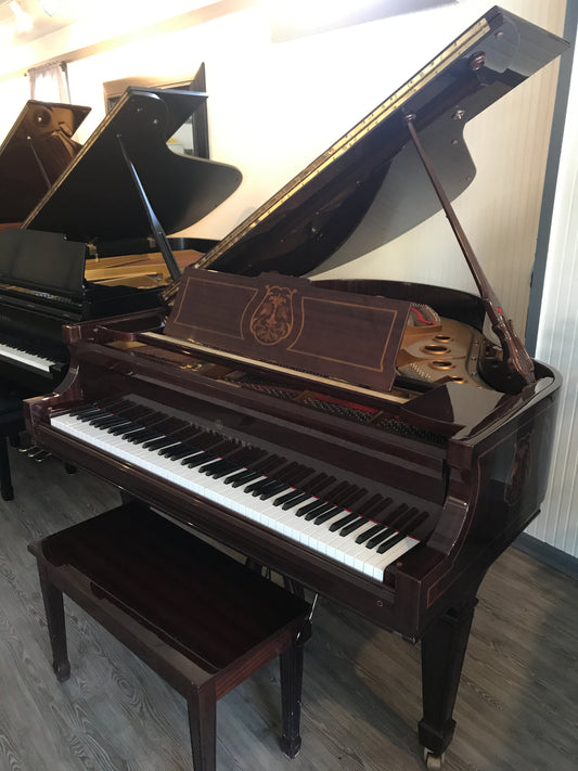 Young Chang G-175 5'9” Medium Grand (Empire Polished Mahogany w/Inlaid Wood)