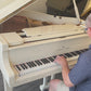 Young Chang Model G157 (5'2") Baby Grand (Polished Ivory Finish)